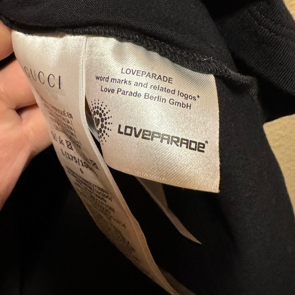 New Authentic Gucci Love Parade Logo Shirt Size L - Picture 11 of 14